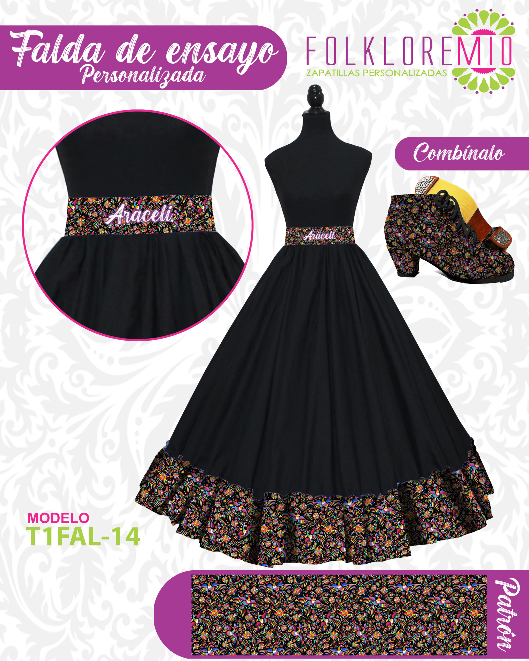 T1FAL-14 (OTOMI NEGRO)